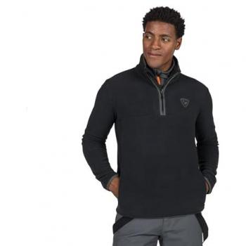 Fleece Rossignol Strawpile – Half Zip, Men’s, Black, M