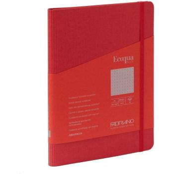 Cuaderno Ecoqua Plus A5 Rojo 70 Hojas Fabriano