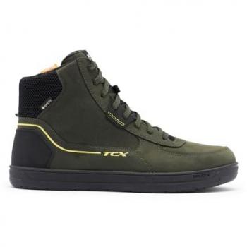 TCX Mood 2 GTX Chaussures de moto Noir Vert Jaune 48