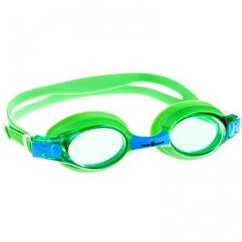 Occhialini per bambini Mad Wave Automatic verde blu junior