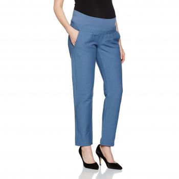 Bellybutton Umstandshose Damen – Blau, Unterbauchband, Moonlight 3820, EU34