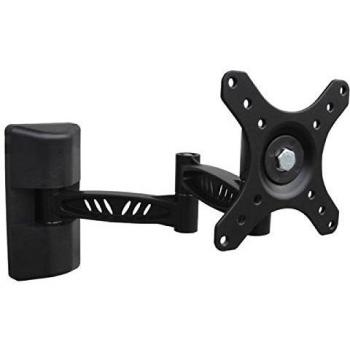 Support TV Articulé Métallisé Noir 12-30 30 Kg Max