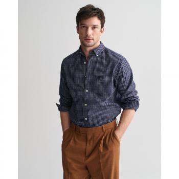 Gant Camisa de Hombre Estampado de Cuadros Tattersall