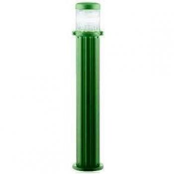 Lámpara de pared Baliza NOVOLUX Serie OMO, difusor cristal, tapa E‑27, 80 cm, color verde