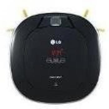 Aspiradora Robot LG VR8600OB con motor Smart Inverter, sin bolsa, capacidad 0.6L, color negro