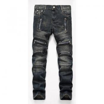 Pantalones rectos de vaquero MOTO para hombre talla 28-42
