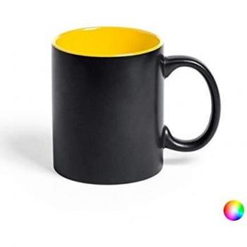 Taza de Cerámica 350 ml Bicolor Rojo
