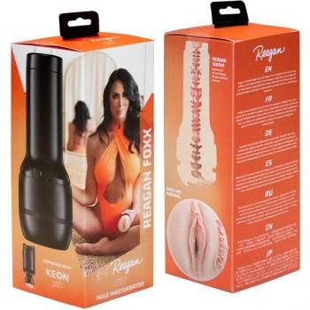 Reagan Foxx – Dildo & Stroker aus der KIIROO Stars Serie