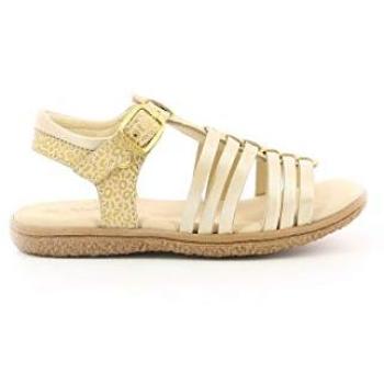 Kickers Sandali 78600‑30 Verybest Beige Gold Leopard EU 33 – Sandalo Uomo/Donna a Spacco