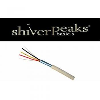 Shiverpeaks Telefonkabel 4‑adrig Innenraum 25 M Grau