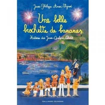 Une belle brochette de bananes