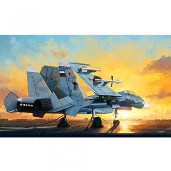 Airfix 1:48 Scale Soviet/Russian Su-33 Flanker-D Fighter Model Kit
