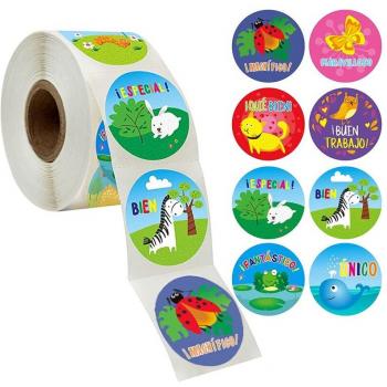 500pcs Cartoon Reward Stickers for Teachers