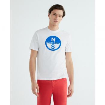 North Sails Men's Short Sleeve T-Shirt, White, XL