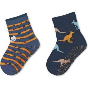 Sterntaler Fliesenflitzer Air Set Doppio Blu Leopardo Canguro