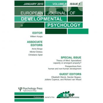 Theory of Mind: Specialized Capacity or Emergent Property? Perspectives from Non-human and Human Development: Specialized Capacity or Emergent ... European Journal of Developmental Psychology