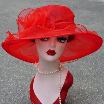 Sombrero de Boda de Fieltro para Mujeres