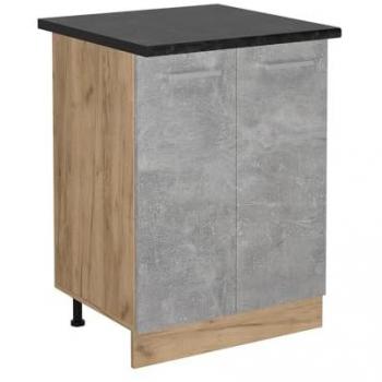 Vicco Mobiletto Base Cucina R-Line Calcestruzzo 60 cm Antracite PL