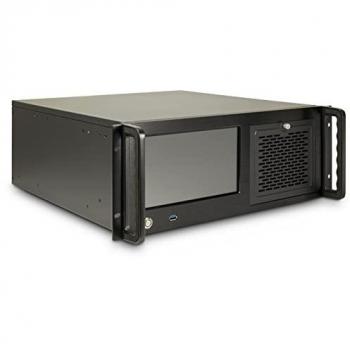 Inter-Tech 48,3 cm IPC 4U‑4460TFT 4HE Server mit Touchpanel