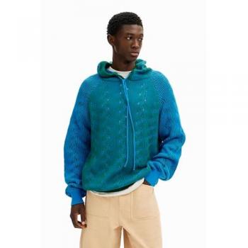 Moletom Azul L em Design ZigZag
