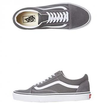 Vans Old Skool Sneaker aus Stoff Grau 36 Unisex