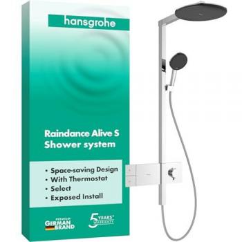 Hansgrohe Raindance Alive S Système de douche 300 chromé