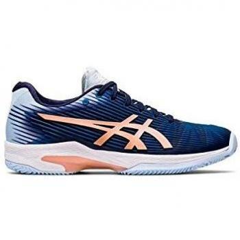 ASICS Solution Speed F.F. Clay Calzature Femminili Peacoat Oro Rosa 37 EU
