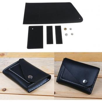 Estuche de Almacenamiento de Tarjetas de Cuero, Kit 4 Unidades