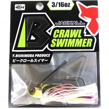 Hanabi Swimmer Cap – Jackall B Crawl, 3/16 oz