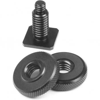 Cold Shoe Mount Adapter with 3/8 to 1/4 Screw