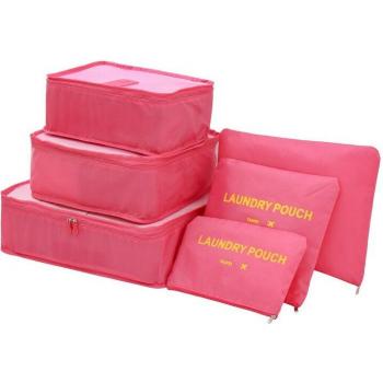 MOGULVXING 6PC Mesh Packing Cubes for Clothes