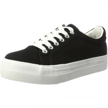 Tamaris Damen Sneaker 23602, Black 001, 39 EU