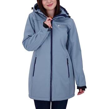 Damen Softshellmantel KEELE PEAK II von DEPROC, mit Daumenlöchern