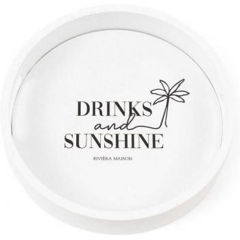 Rivièra Maison Getränke und Sonnenschein Mini Tablett