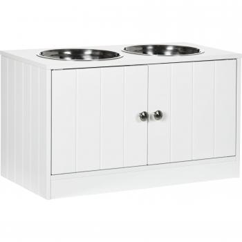 PawHut Elevated Dog Bowls for Large Breeds