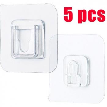 Reusable Seamless Bathroom Hooks