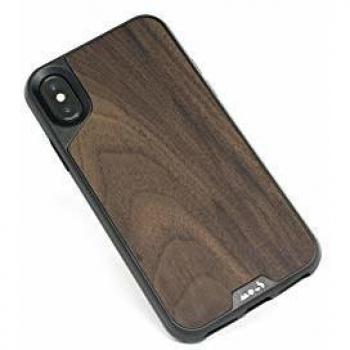 Mous Limitless 2.0 – Walnut Protective Case for iPhone XS Max, Includes Screen Protector