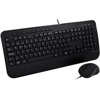 V7 Kit Tastiera USB e Mouse Ambidestro