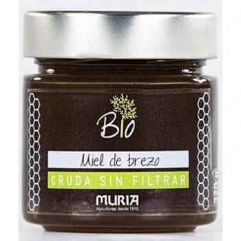 Muria: Miel de Brezo Cruda y Ecológica Sin Filtrar (320g)