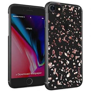 Pinke Glitzer Hülle für iPhone 7/8/SE