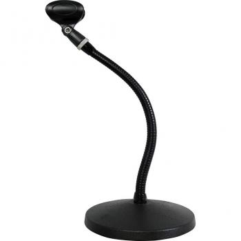 Support table micro noir – KC MDS‑3/BK col de cygne