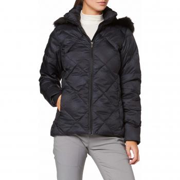 Colección Icy Heights II Plumífero Mujer Color Negro Puntos Large
