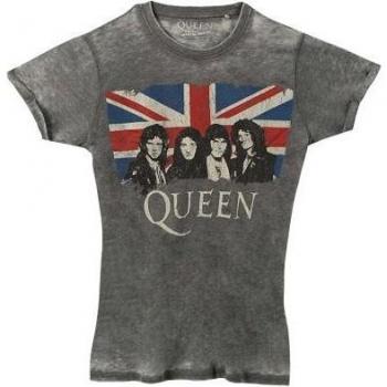 Camicia a maniche lunghe Queen Burnout