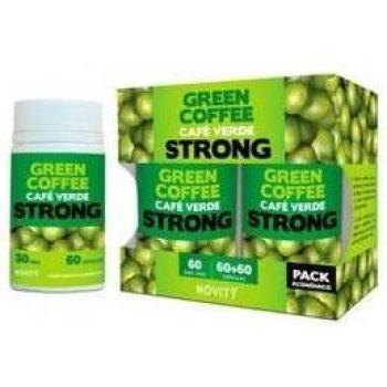 Café Verde Strong 60 + 60 cápsulas | Novity