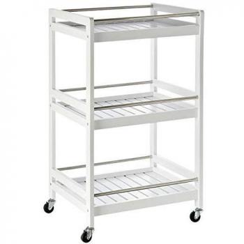 HOMCOM 3-Tier Kitchen Cart with Wheels