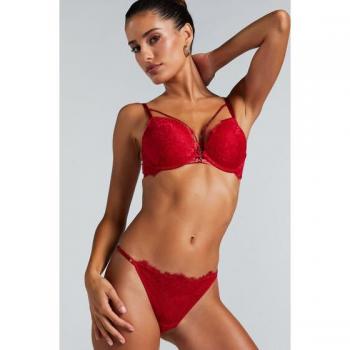 Soutien-gorge à armatures Charlotta en rouge