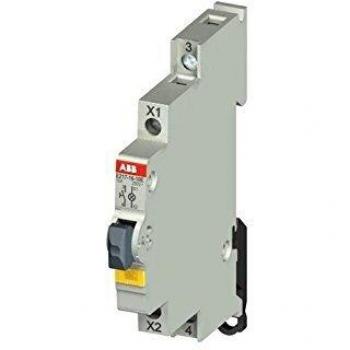 Contatto a pulsazione giallo ABB 16A