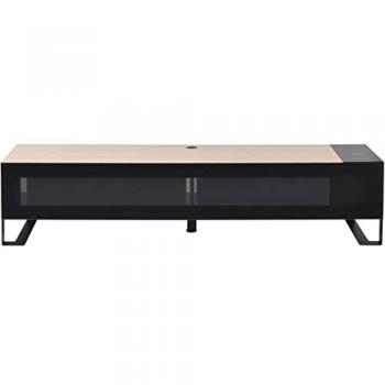 Erard Naga 2000 Nordic TV‑Unit – Kombi mit Klappe und 4 USB‑Stromversorgung für 40–85 Zoll