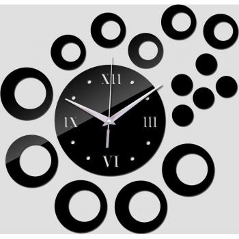 Quartz Acrylic Wall Clock with Mirror Finish