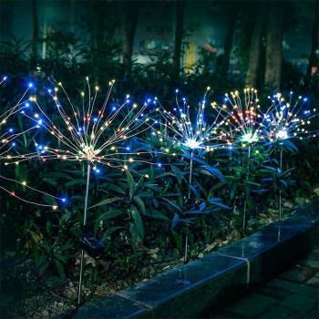 Guirlande lumineuse LED effet feu d'artifice 90/120/150